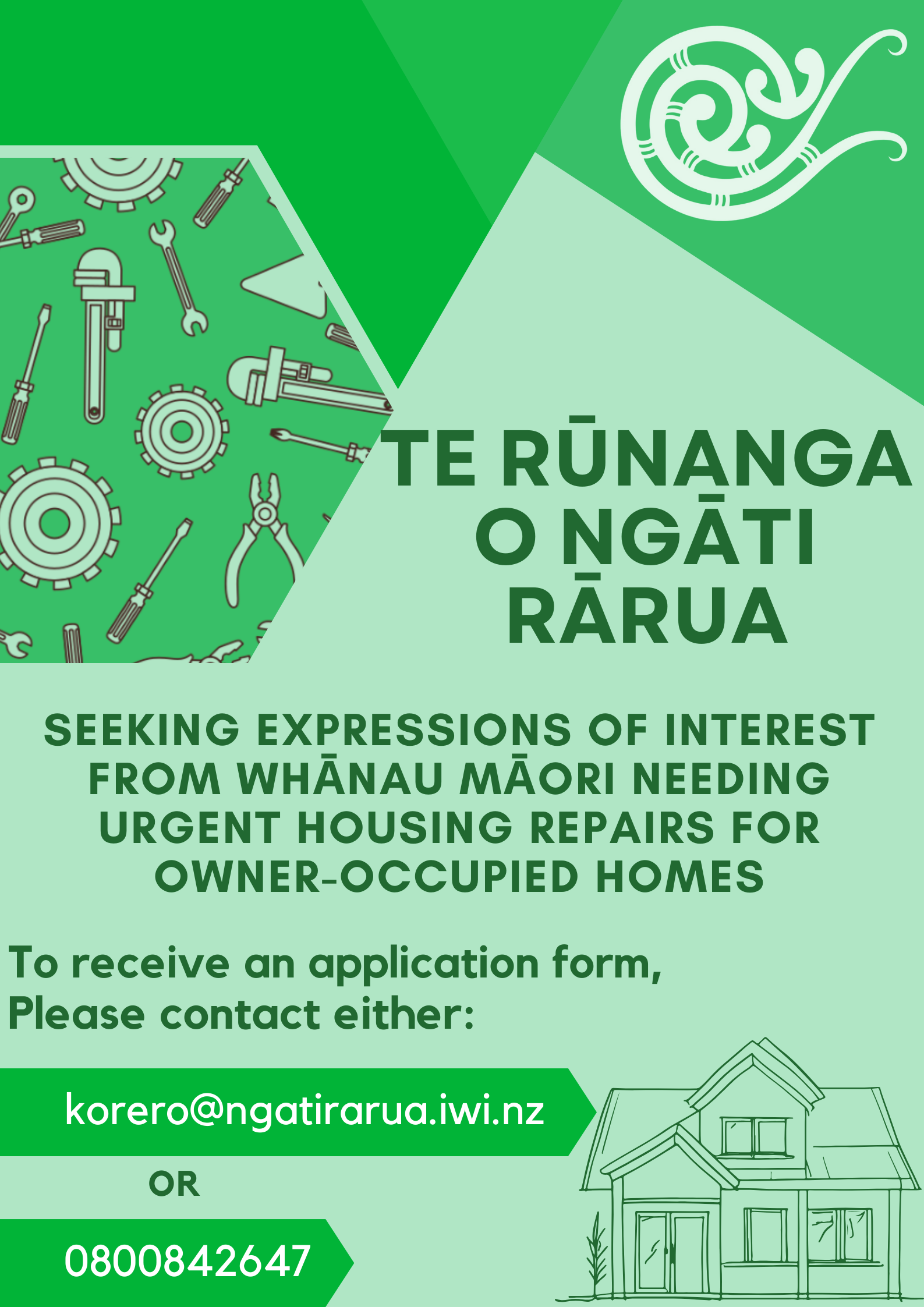 Housing repairs on offer to whānau Māori