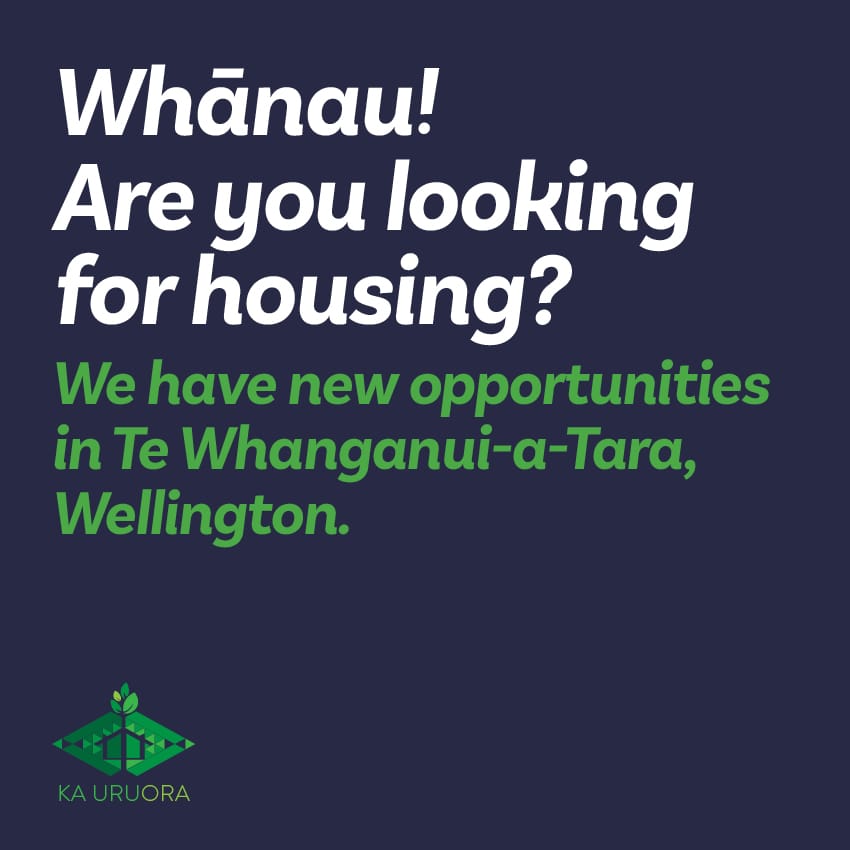 Whānau housing opportunities in Te Whanganui-a-Tara