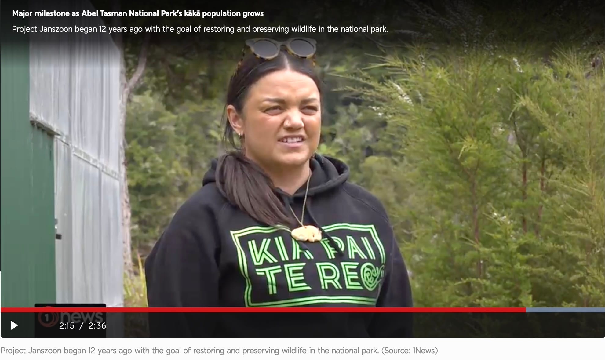 Final kākā release a major milestone