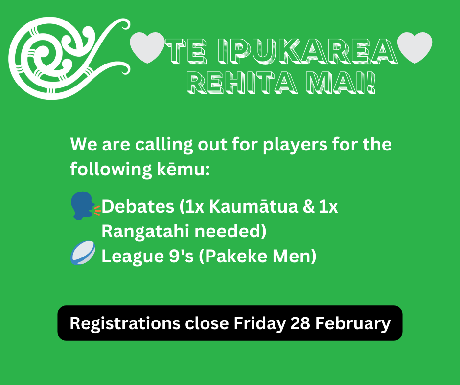 Te Ipukarea: More players wanted