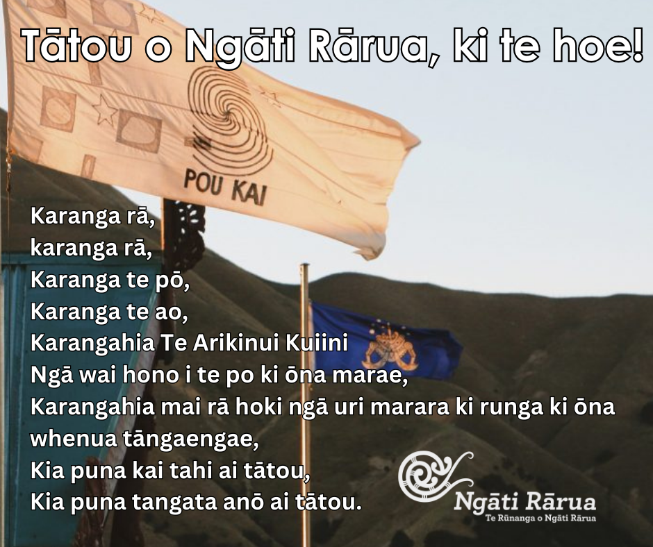 Tātou o Ngāti Rārua, ki te hoe