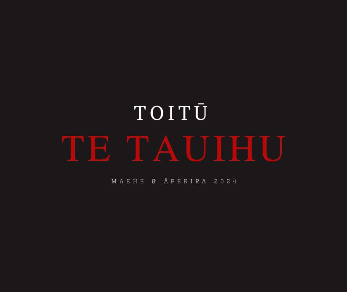 Toitū te Tauihu